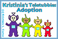 Teletubby Adoption Certificate