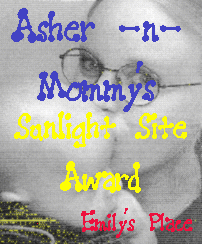 3/7/99 - Thanks Asher & Mommy!