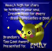 1/24/99 - Thanks Brandon!